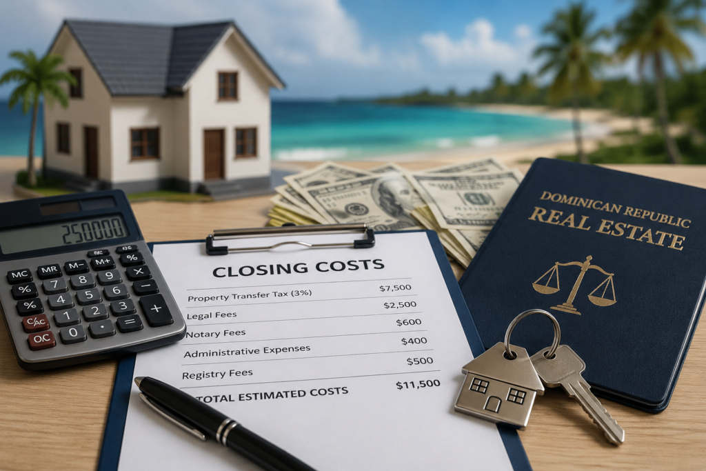 Closing Costs When Buying Property in the Dominican Republic