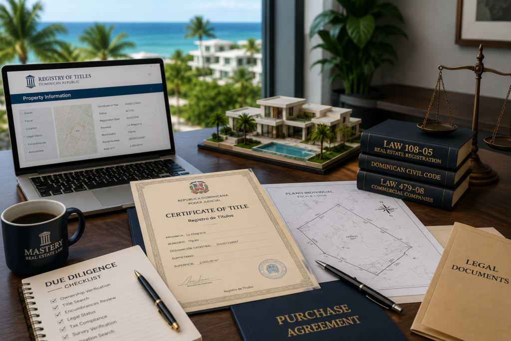 Why Foreign Investors Should Verify Property Titles Before Purchase in the Dominican Republic